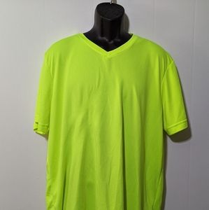 Men's Fourcast T-shirt Bright Yellow Size 2XL